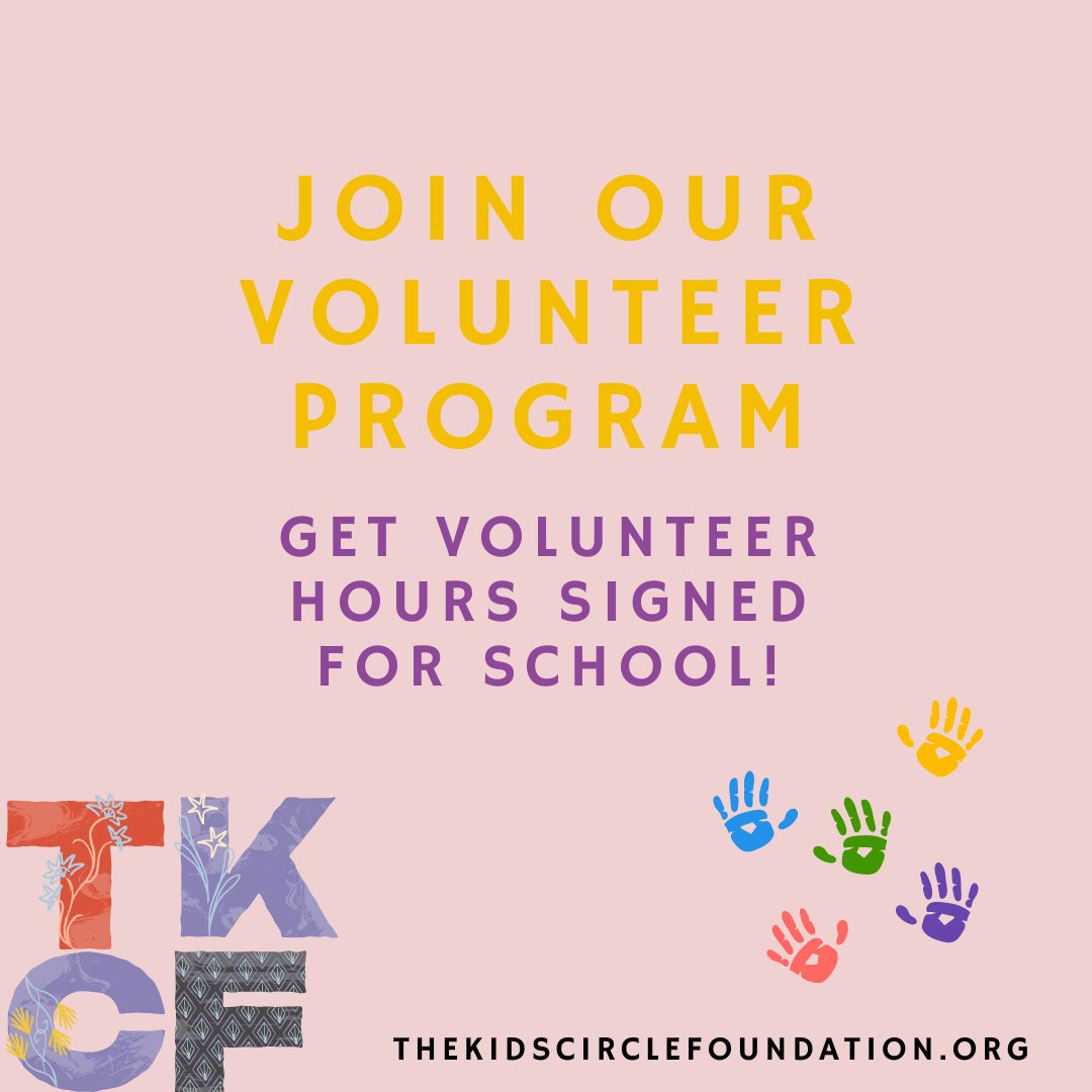 sign up at thekidscirclefoundation.org today!