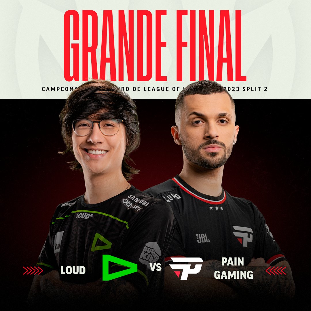 Final CBLOL 2023 2° split entre paiN e LOUD: data, horário e onde