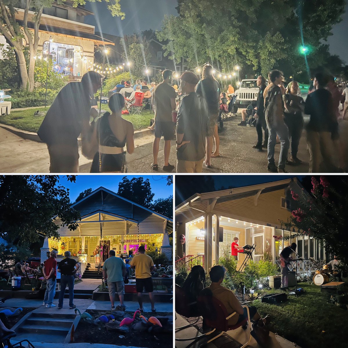 deckfornorman's tweet photo. #PorchFest in the Miller Historic District is one of those “uniquely Norman” events that’s brings people together. This was my first year to play the Fest! Grateful to the organizers, porch hosts, and musicians who made it happen. #normanok #hd44 #hometownproud #musicalactivist https://t.co/PlcLr1zsRu