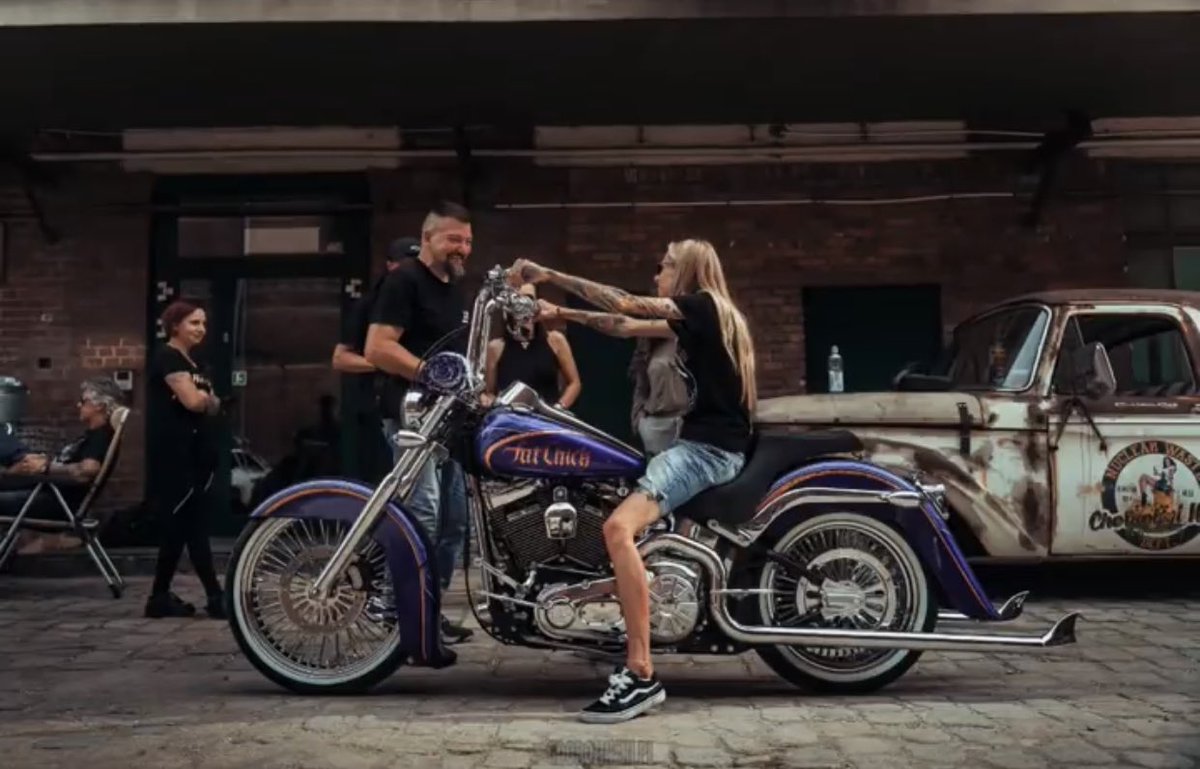 <a href="/KarenDavidsonHD/">Karen Davidson</a> <a href="/harleydavidson/">Harley-Davidson</a> @hdmuseum <a href="/SturgisRally/">Sturgis Rally</a> <a href="/TheChip/">Sturgis Buffalo Chip</a> <a href="/southdakota/">Travel South Dakota</a> <a href="/KarenDavidsonHD/">Karen Davidson</a>'s right! Motorcycles aren't just for the guys 🏍️. Big cheers to our own <a href="/agathe_romain_/">Agathe Romain Customs</a> for taking 1st at the custom bike show! Women are revving up and taking the lead! 🥇🔥😜