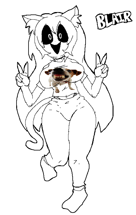 BendymanReal's tweet photo. feline creature who likes dog shirts https://t.co/mus5qa4yaE