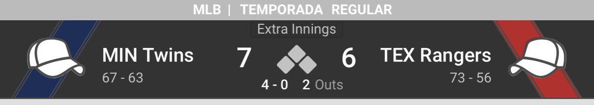 PickyRicon's tweet photo. JAJAJAJ qué pendejada que los Rangers perdieron por pase por bolas😂

Lo bueno que traíamos Twins en vivo en el Parley✅ https://t.co/ekwKf1Gu7n