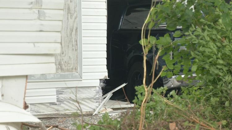 Louisville police say truck crashed into 2 homes, no one injured: wdrb.news/3qRK2P1