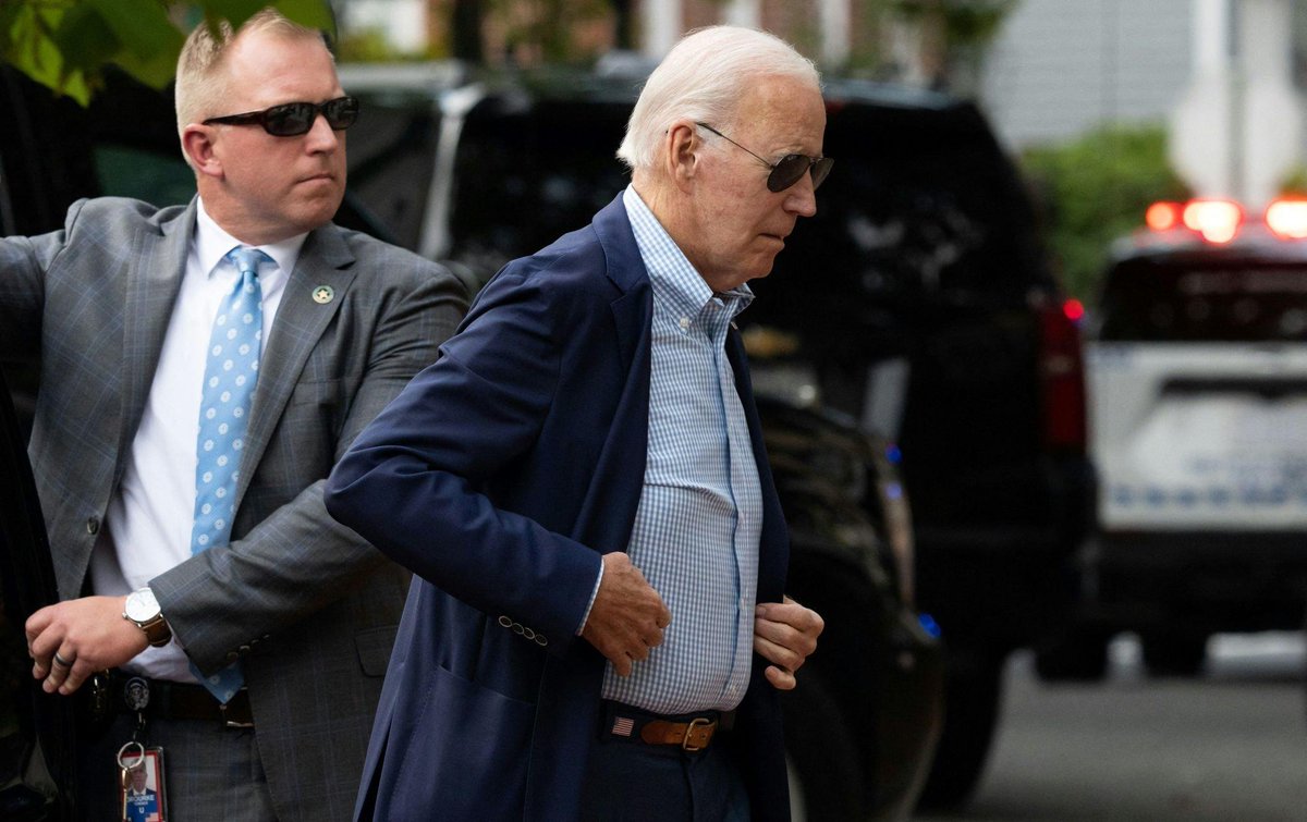 ChrisDJackson's tweet photo. 📸 After traveling  back to DC yesterday evening, President Biden is now attending mass at Holy Trinity Catholic Church in Georgetown.

It's clear Biden's faith is important to him, as he is very devoted to attending and actually practicing what is taught.

I'll ask again, when was the last time Donald Trump attended church?