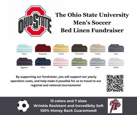 Hello guys, we’re doing a fundraiser selling bed sheets. For every set we sell, it helps us raise money for our club for things such as equipment and apparel! 

Link is in the caption and it will also be in our bio. #gobuckeyes 

lolabird.com/fundraiser/ohi…