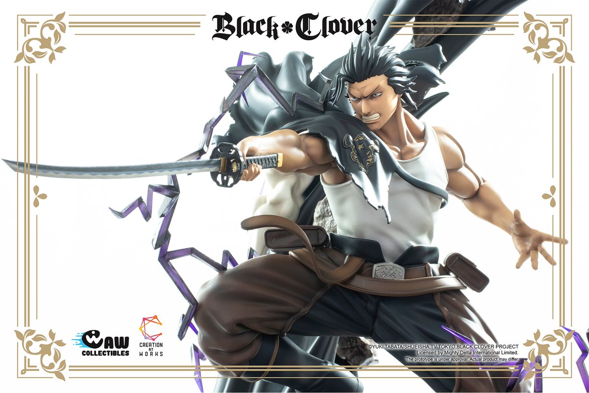 Cawcollectibles revealed a new figure from Black Clover's anime