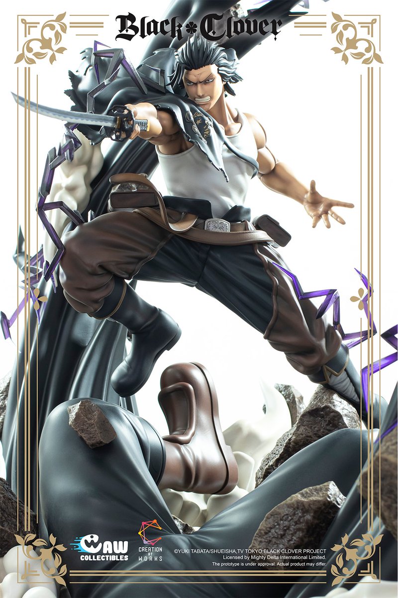Cawcollectibles revealed a new figure from Black Clover's anime