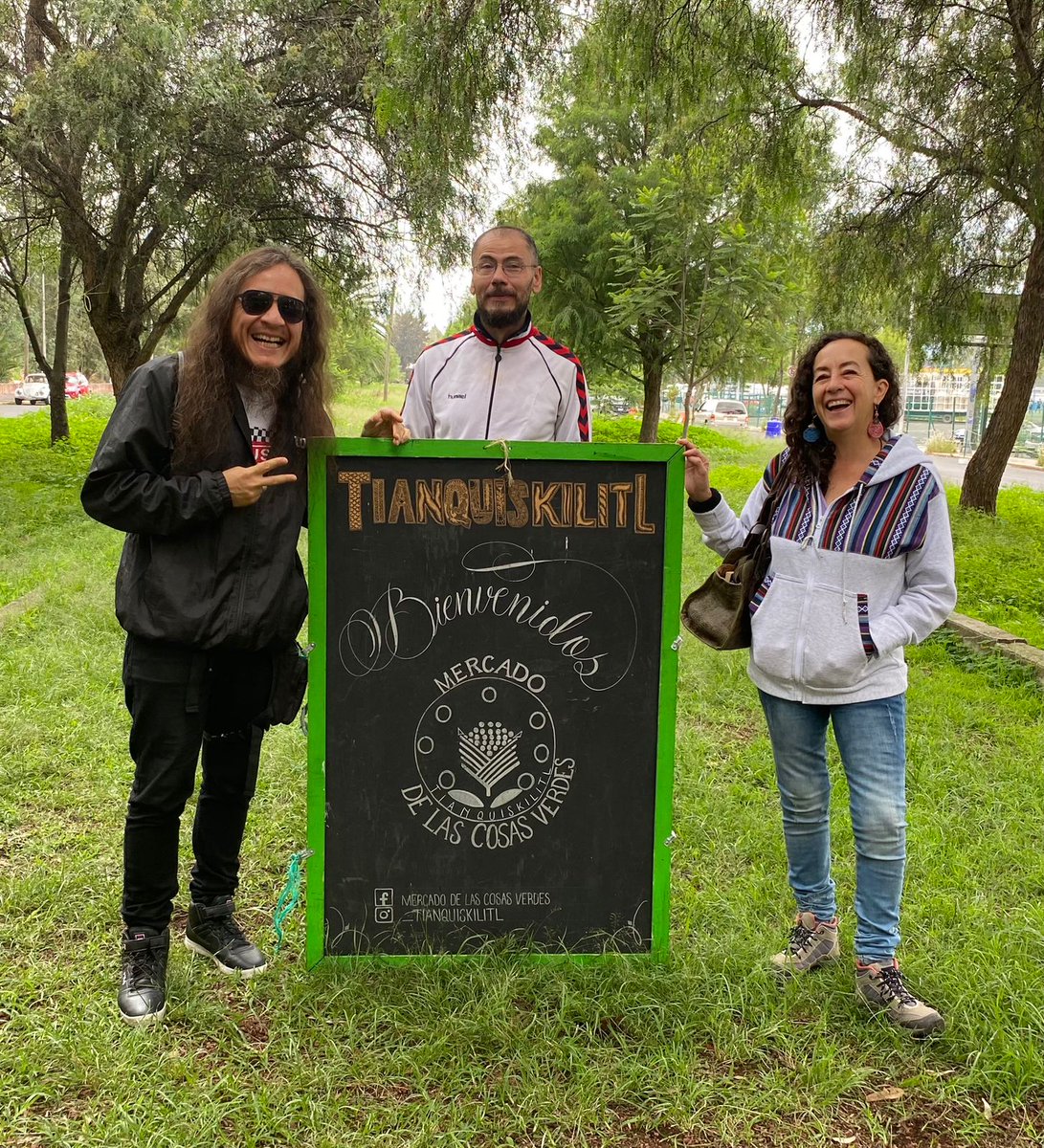 regleinam's tweet photo. Hoy fuimos al Mercado de las Cosas Verdes donde venden todo orgánico, ubicado en la parte sur de la Ciudad de México para abrir brecha para el Túmin. #tumin #economiasolidarias #monedacomunitaria #tumistas #monedalibre #mercadodelascosasverdes #tianguiskilitl https://t.co/Ry3MT6ORwr