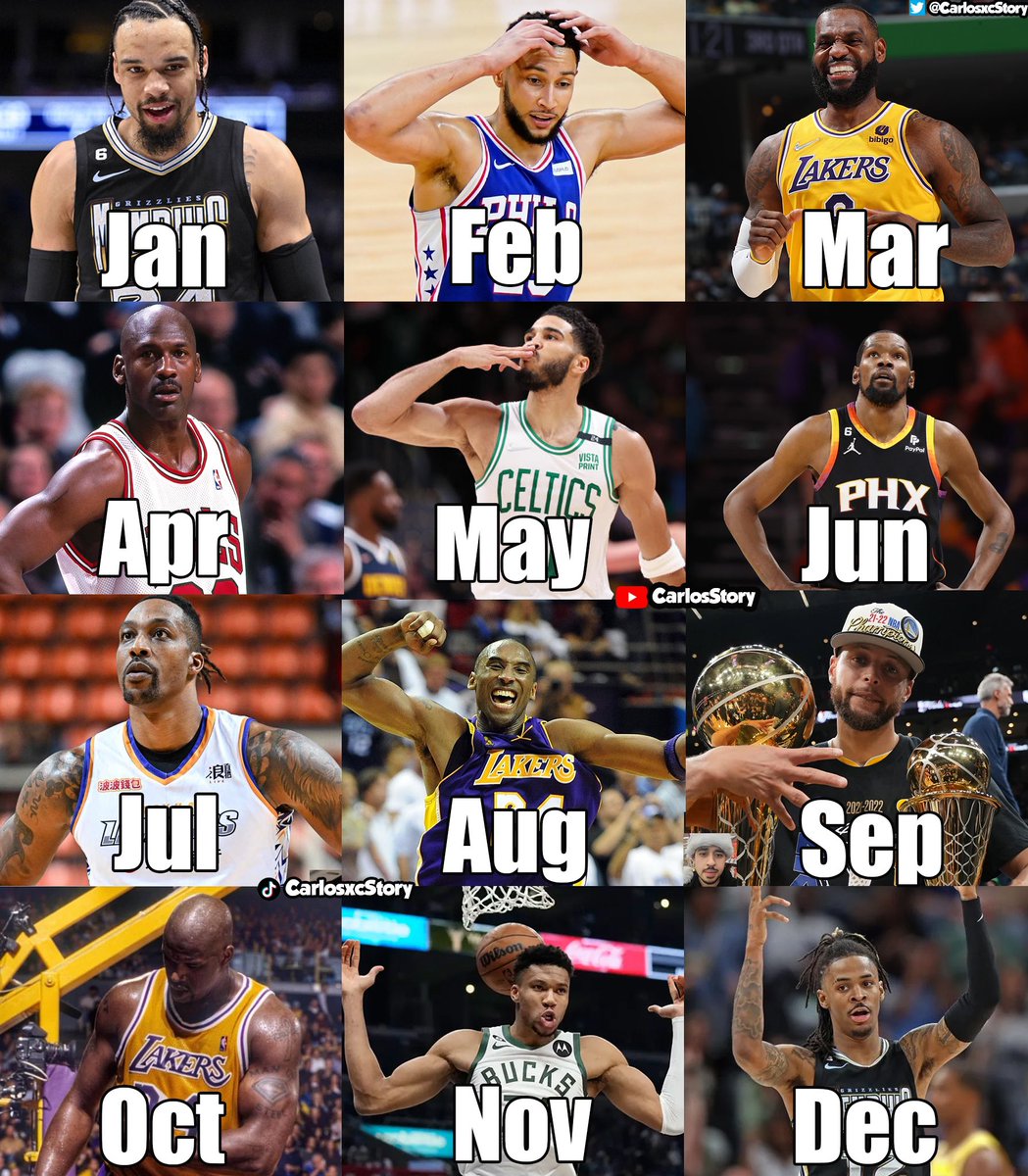 CarlosxcStory's tweet photo. Your birth month has to make a 3 pointer to win the game... 

Who did you get ? 👀 https://t.co/8Nc94OsR5W