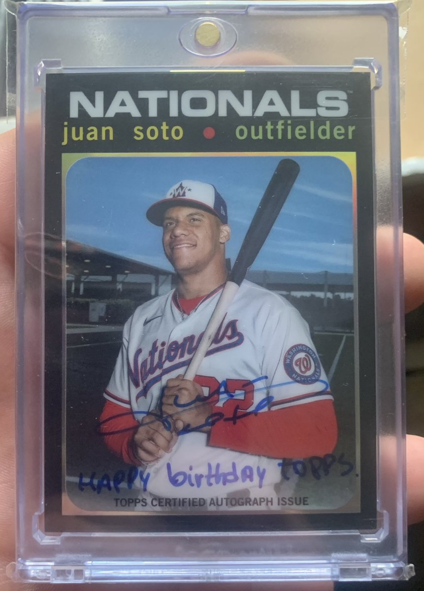 MFerg35's tweet image. Gnarly card! Pick this at Canton Card Show 🔥🔥