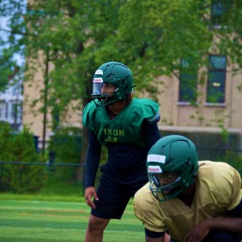 Start of the new season putting in that work 🏈🐾