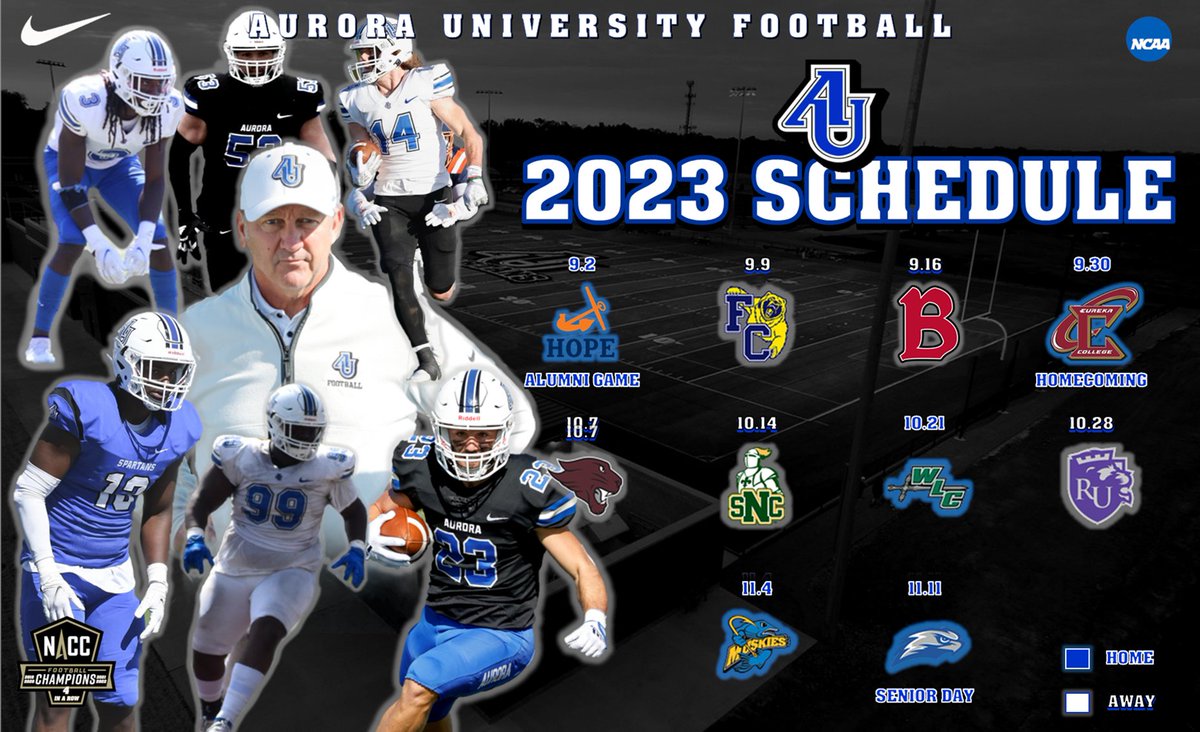 Aurora University Football tweet media