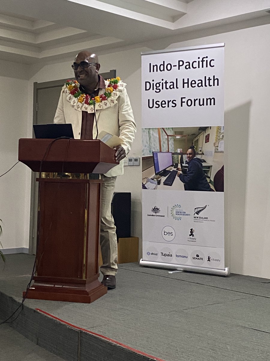 The Minister emphasised innovative solutions were necessary for their COVID response and continue to align with the goal to strengthen the health system. “With the support of BES and The mSupply Foundation, we have made great strides” <a href="/mSupply/">The mSupply Foundation</a> <a href="/dfat/">Department of Foreign Affairs and Trade 🇦🇺</a> <a href="/MFATNZ/">New Zealand Ministry of Foreign Affairs & Trade</a> #Pacificdighealth2023
