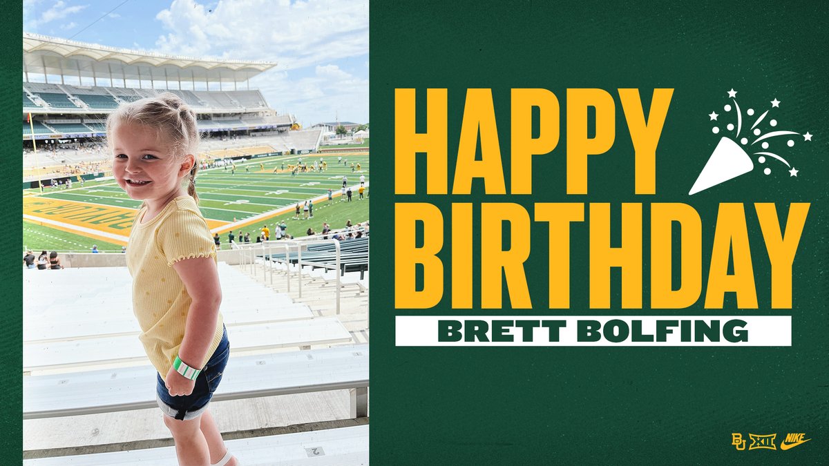 Happy Birthday, Brett! #SicEm | #PersonOverPlayer