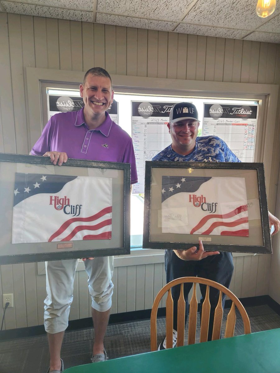 High Cliff Member Guest Champions!