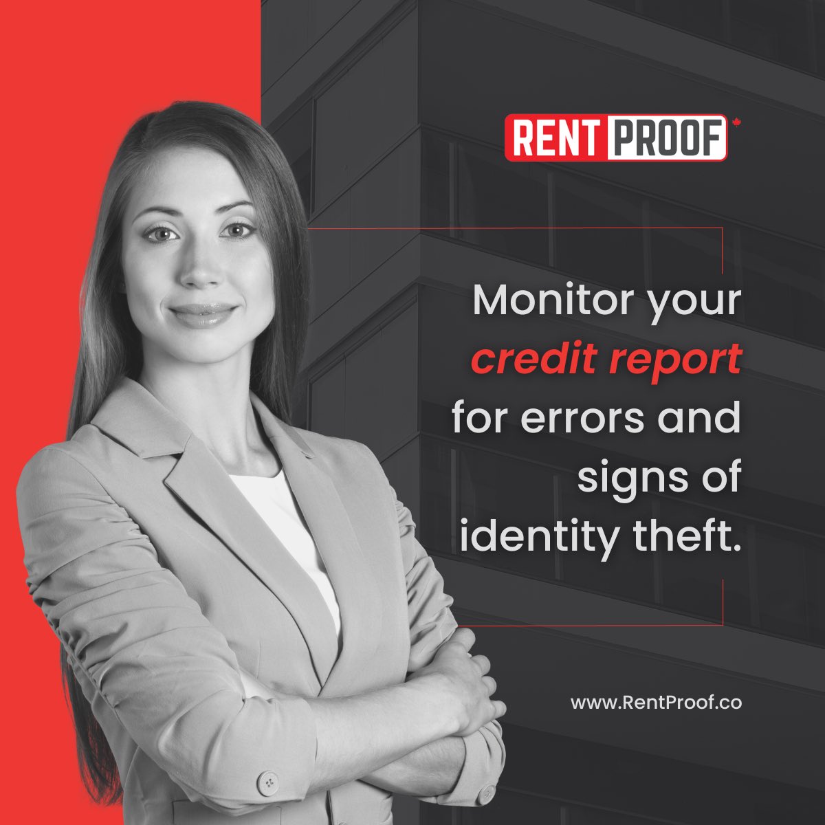 Regularly monitoring your credit report is crucial for spotting errors and early signs of identity theft. Promptly address any discrepancies, safeguard your financial reputation, and maintain a strong credit profile.

Get credit for your rent.

#RentProof #CreditReport