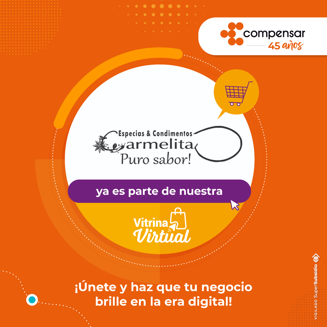 Compensar_info's tweet image. #BienestarIntegral
Si tienes una mipyme y quieres llegar a más personas con tu negocio, en la #VitrinaVirtual de Compensar tenemos el espacio que necesitas. Conoce más: bit.ly/FbVitrinaVirtu…