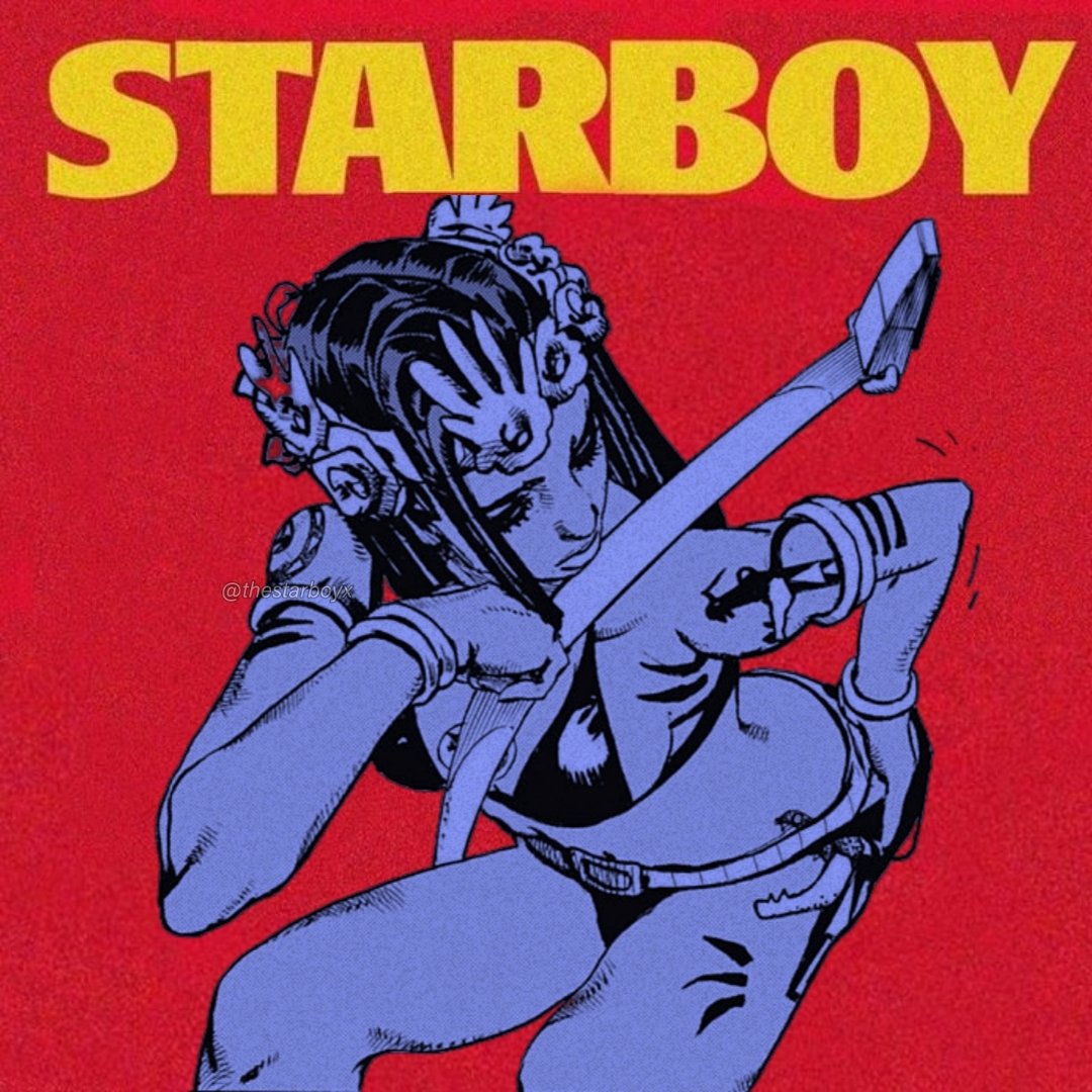 Joestars as The Weeknd's ( STARBOY )
