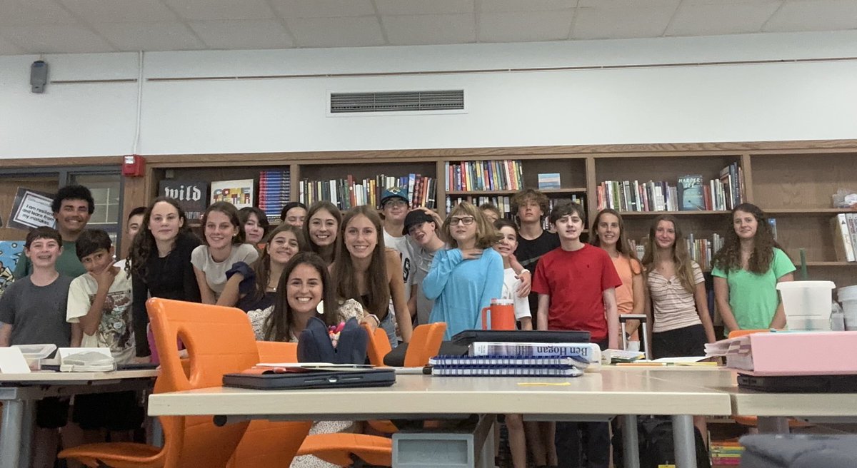 First day selfie! Can’t wait for an amazing year with these 8th graders. #latergram #WeAreDeerpath #lfmoments #DPM67