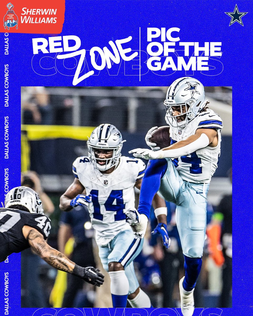Running to the regular season like…

#LVvsDAL | <a href="/SherwinWilliams/">Sherwin-Williams</a>