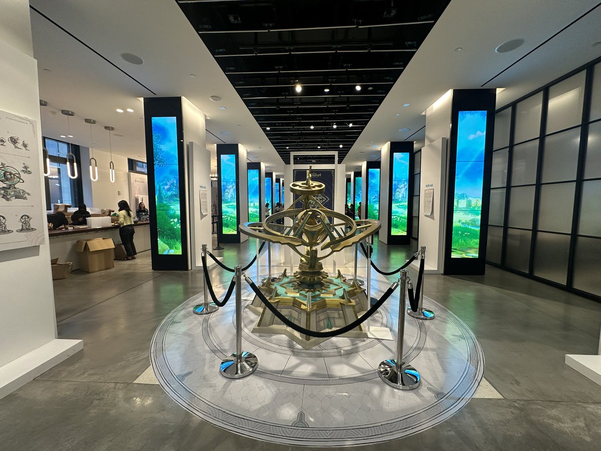 metakwan's tweet photo. Amazing Exhibit 
#GenshinImpactFontaine #FontaineExpo https://t.co/QjpmkmKPmj