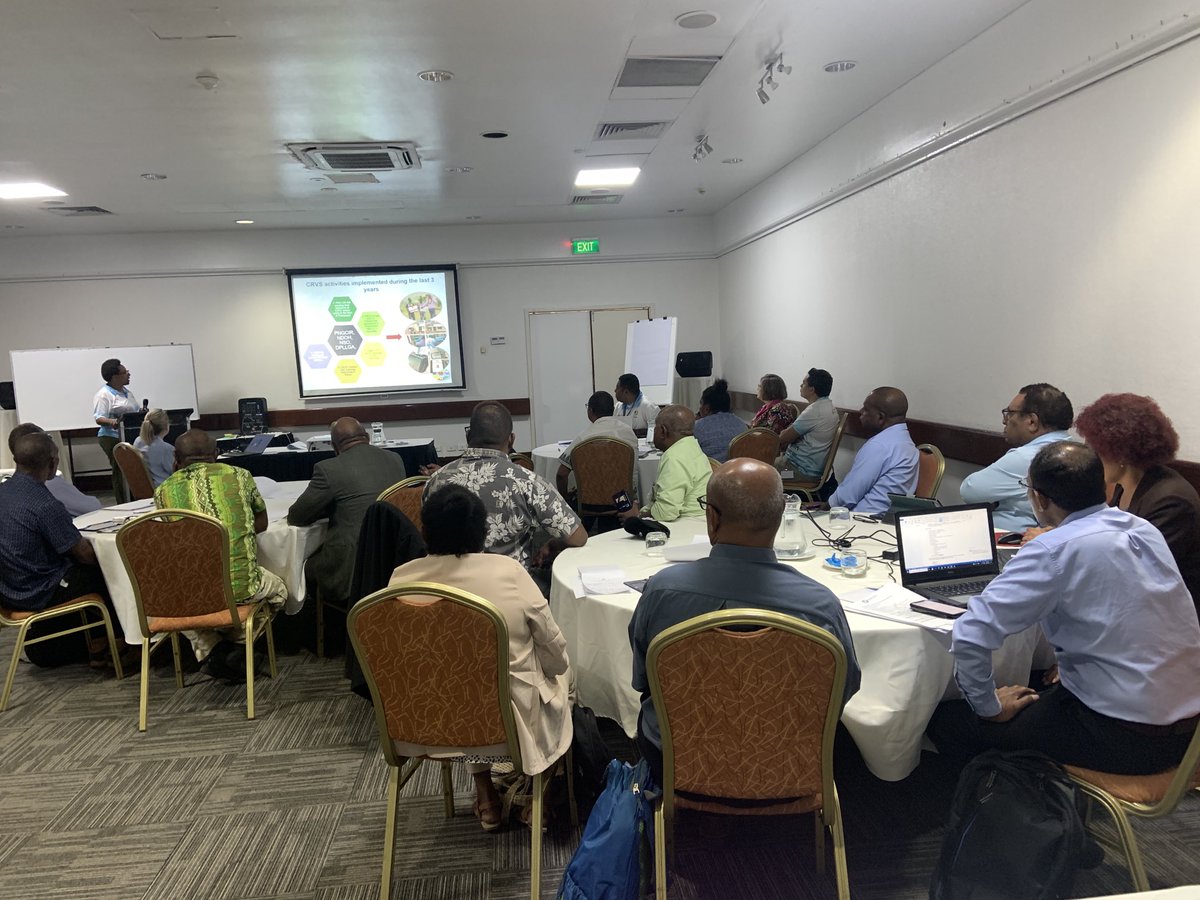 Great to wrap up a three day workshop in #png on #CRVS Action Plan to strengthen birth and death registration. ⁦<a href="/spc_cps/">Pacific Community</a>⁩ ⁦<a href="/UNESCAP/">United Nations ESCAP</a>⁩ ⁦<a href="/spc_live/">Pacific Live tweets</a>⁩ ⁦<a href="/WHOWPRO/">World Health Organization (WHO) Western Pacific</a>⁩ ⁦<a href="/UNICEF_PNG/">UNICEF Papua New Guinea</a>⁩