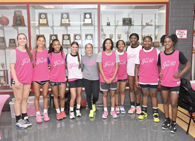 Thank you <a href="/Select60/">Select 60 Showcase</a> <a href="/CoachCPMitchell/">Coach Cristie Mitchell</a> and Coach Walker for the invite! Learned and competed. Thank you for the experience❤️ @WomenNets <a href="/BallHerHoopsCLT/">BallHer coach Holt</a> <a href="/Mindy_McCarthy3/">Mindy McCarthy</a>