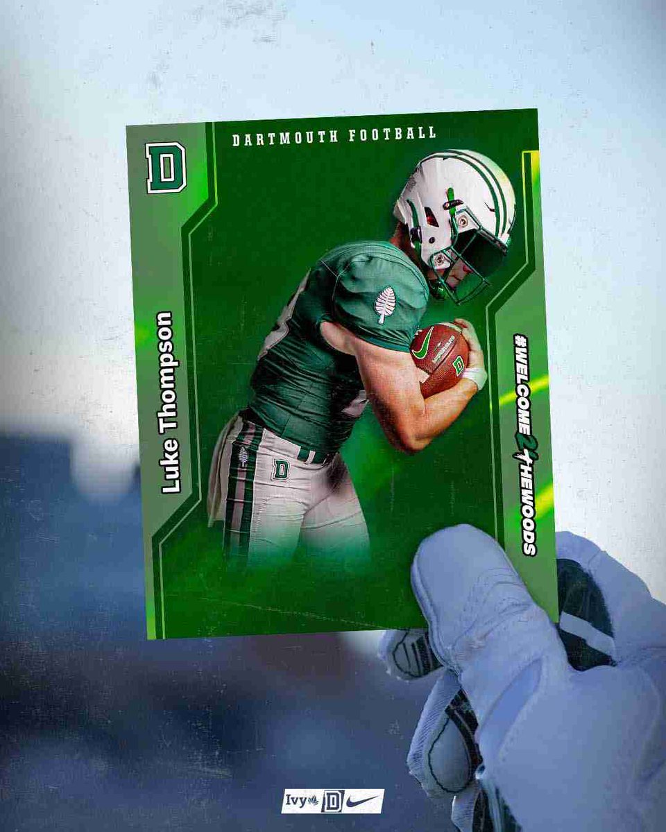 Thanks for the love @DartmouthFTBL. Can't wait to see y'all this fall at homecoming @LandanYount @coachirishodea @CoachDaft #TheWoods @SangerFB @coachrogers_4 @coachrogers_4 #Dartmouth @dartmouthsports #Headed2TheWood5 #2025RB
