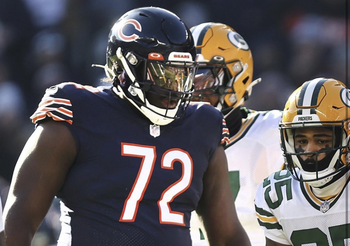 Schultz_Report's tweet photo. Source: #Bears released OL Alex Leatherwood. https://t.co/H9vXKRQHiB