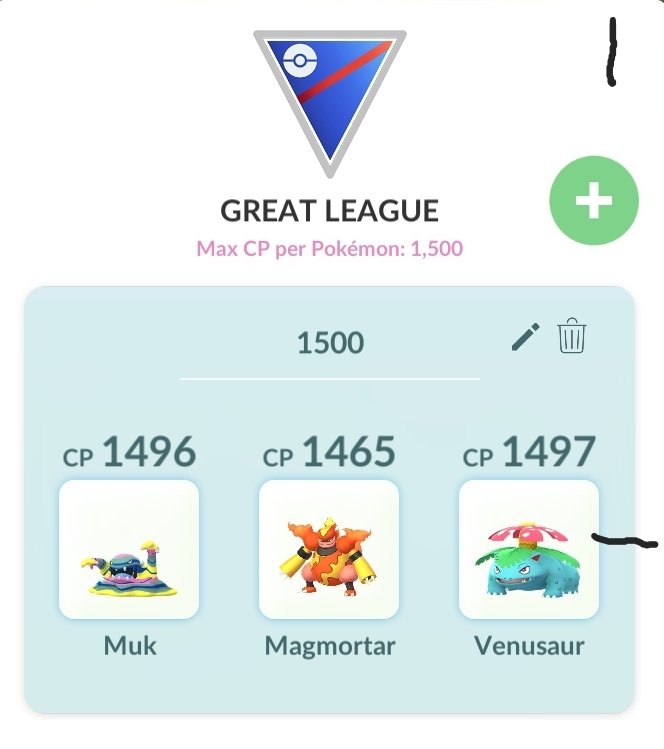 DaytonaChess's tweet photo. My Current teams #PokemonGO #PokemonGOFest2023 https://t.co/3bD4KLgmaA