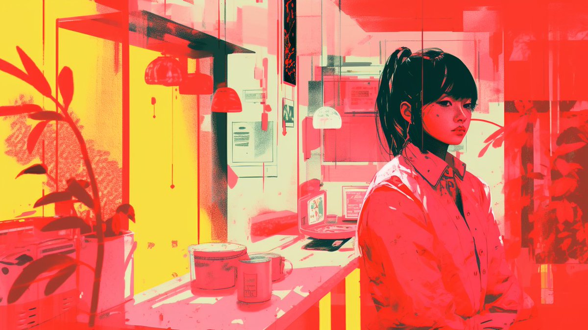 ai_artworkgen's tweet photo. 👉👀 IN THE STYLE OF: RISO PRINT
#Midjourney #AIArtist #AIPrint https://t.co/9cCw3mK88Y