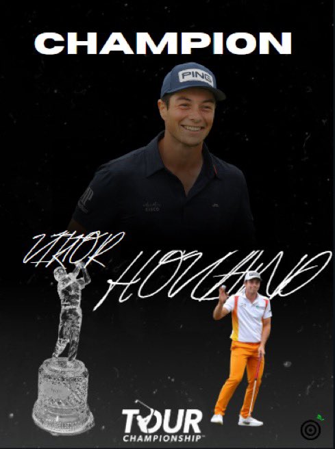DialedGolf_'s tweet photo. 🚨🏆 BACK TO BACK TO WIN THE TOUR CHAMPIONSHIP.

VIKTOR HOVLAND. 63.

#DIALED🎯 https://t.co/mmnyPnW3yN