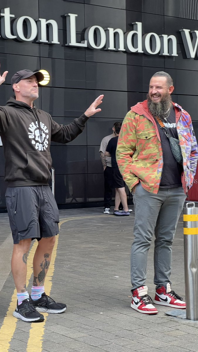 NLCFTW's tweet photo. No coaster related. AEW next year in Wembley again. Got to see a few stars in person #AEW #AEWLondon #AEWwrestling #AEWAllInLondon https://t.co/TPu6RLZ05i