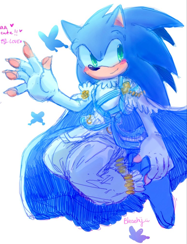 bleachykoala's tweet photo. dream prince 🦋✨

#SonicTheHedgehog https://t.co/qCHiO14RPK