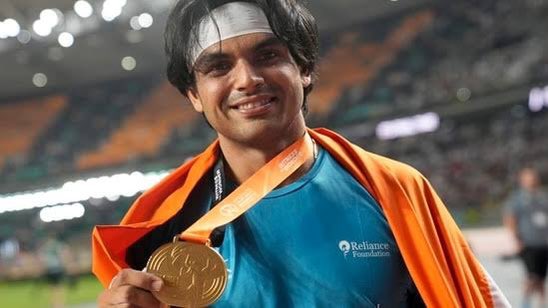 विश्व एथलेटिक्स चैम्पियनशिप में गोल्ड मेडल जीतने पर <a href="/Neeraj_chopra1/">Neeraj Chopra</a> को हार्दिक बधाई व शुभकामनायें।