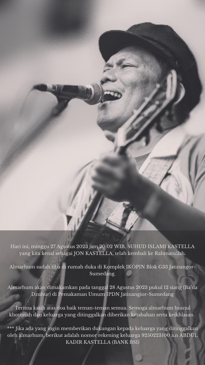 Bang Jon Kastella. 🥀