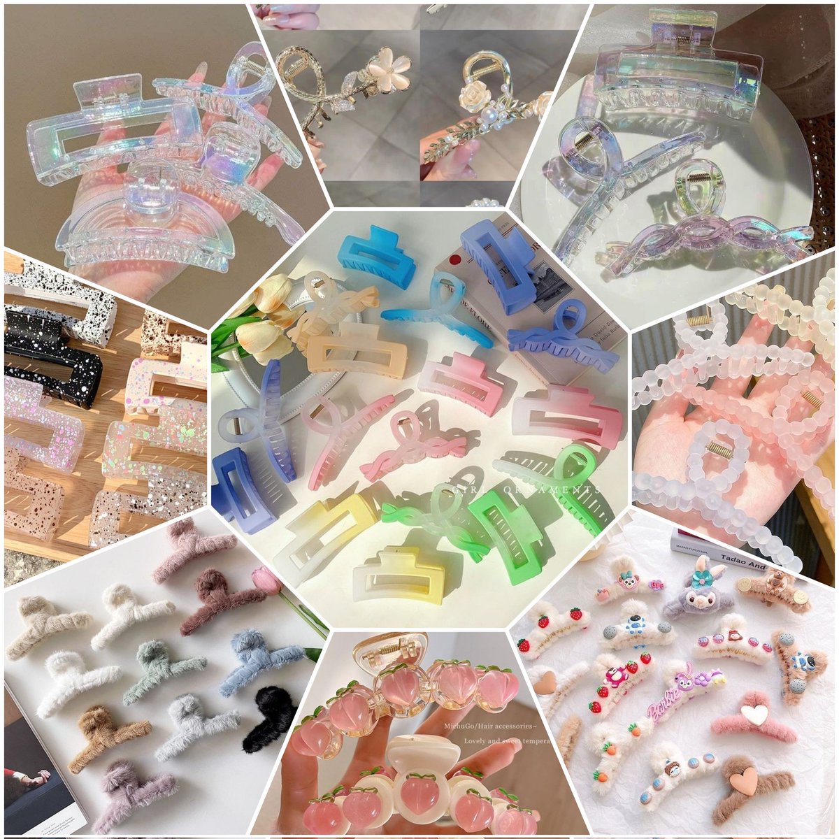 mintsrec's tweet image. Kumpulan aesthetic-cute hairclip (Jeday edition)
🌼🍀🍁🌸✨💫

– a thread