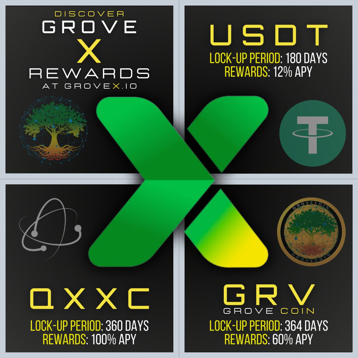 iamSaritaB's tweet photo. #GroveX is a #cryptocurrency #EXCHANGE Platform dedicated to providing a secure, reliable, and efficient trading experience.
Our Platform is user-friendly and
with A 24/7 customer support.
Visit: https://t.co/912u6f3hyu
#GroveCoin
#GRV
#ListWithGroveX
#GroveGreenArmy https://t.co/OXTSrY1Dep