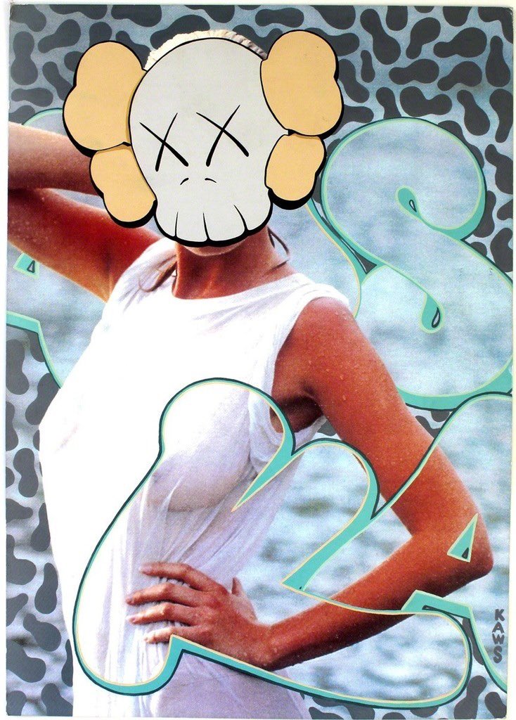 The ads will always be my favorite KAWS art. This one’s from 1999