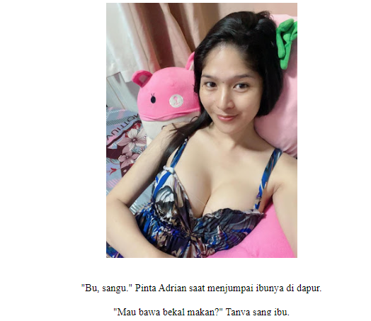 FrengkyHend's tweet photo. 𝐏𝐞𝐭𝐮𝐚𝐥𝐚𝐧𝐠𝐚𝐧 𝐀𝐝𝐫𝐢𝐚𝐧 𝐁𝐚𝐛 𝟑𝟔
"Menurutmu, melon atau semangka?" Tanya Bu Lasmi dengan tatapan menggoda dan jari tengahnya menggores belahan dada yang masih tertutup gamis.

"Dari luar terlihat seperti semangka sih

Selengkapnya Di https://t.co/I8Wji5Lr3l https://t.co/8FUOUNJMdw