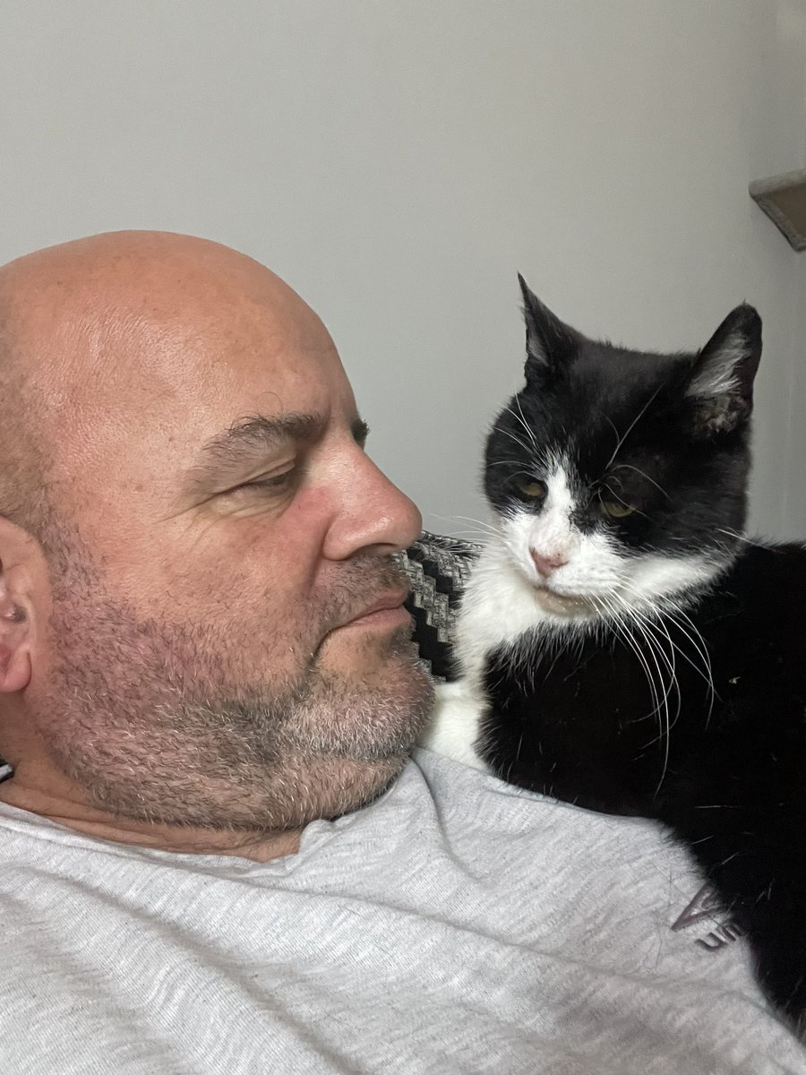 catbutlerdanny's tweet image. Good morning everyone 👋 Love, hugs and purrs to you all 🤍🖤🧡