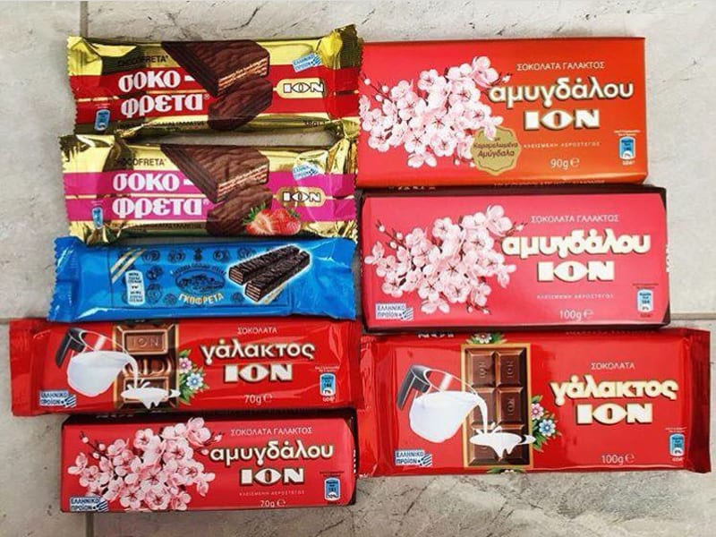 History of ION, Greece's most popular chocolate #Greece #madeingreece #greek greekcitytimes.com/2023/08/28/his…