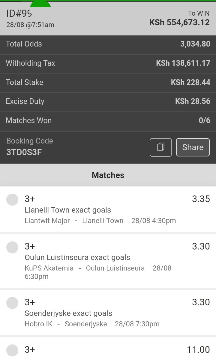 Tunaanza Hapa 📌

I need Half a million.

3000+ odds ✅✅
odibets.com/share/3TD0S3F