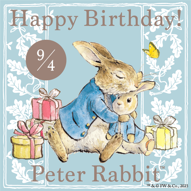 ip4_cpsl's tweet image. 9月4日はPeter Rabbitのお誕生日！お誕生日おめでとう！

弊社では世界中で愛されているPeter Rabbitのカプセルトイ商品を発売しております！
新商品の企画も進行中！是非売り場で探してみてください！
さあ、一緒にお祝いしましょう。

#peterrabbit 
#ピーターラビットバースデー2023
#capsuletoy