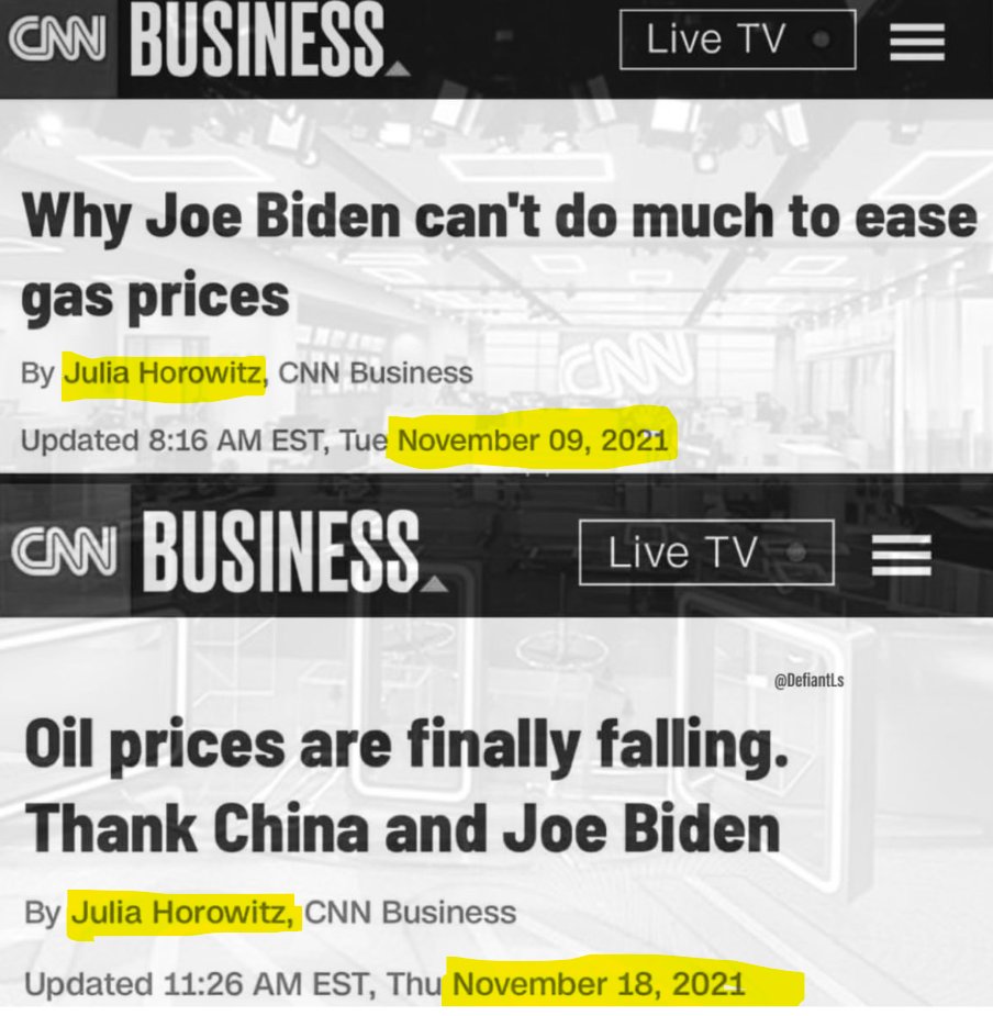 They are only one week apart. 🤣

Do they not have any sense of embarrassment about what they do?