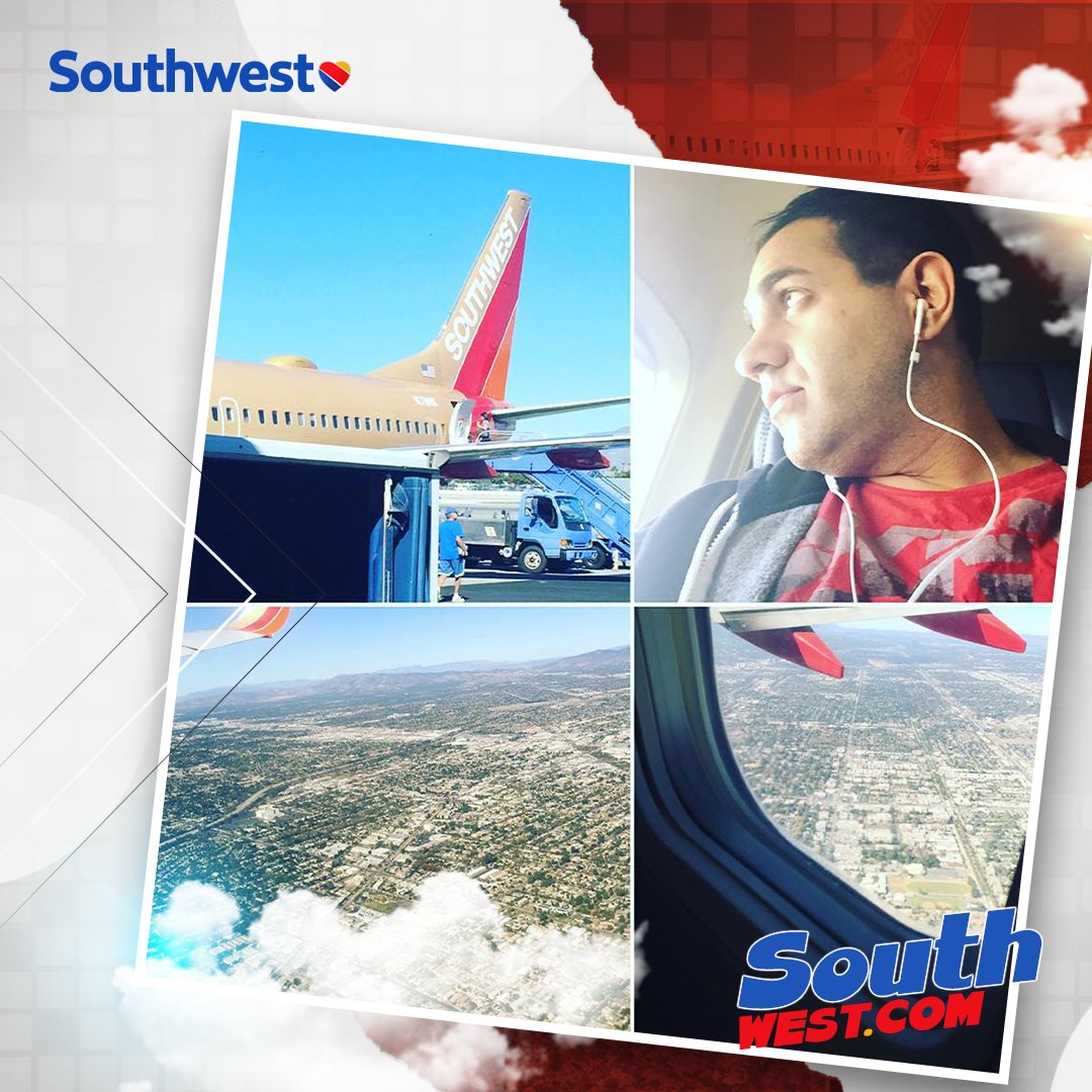 RaulNath's tweet photo. Jetting off on cloud nine with @SouthwestAir ✈️✨ An incredible journey filled with friendly skies, impeccable service, and unforgettable destinations. #Southwest #rahulnath #actorslife #travelgram https://t.co/SUtiNU49OY