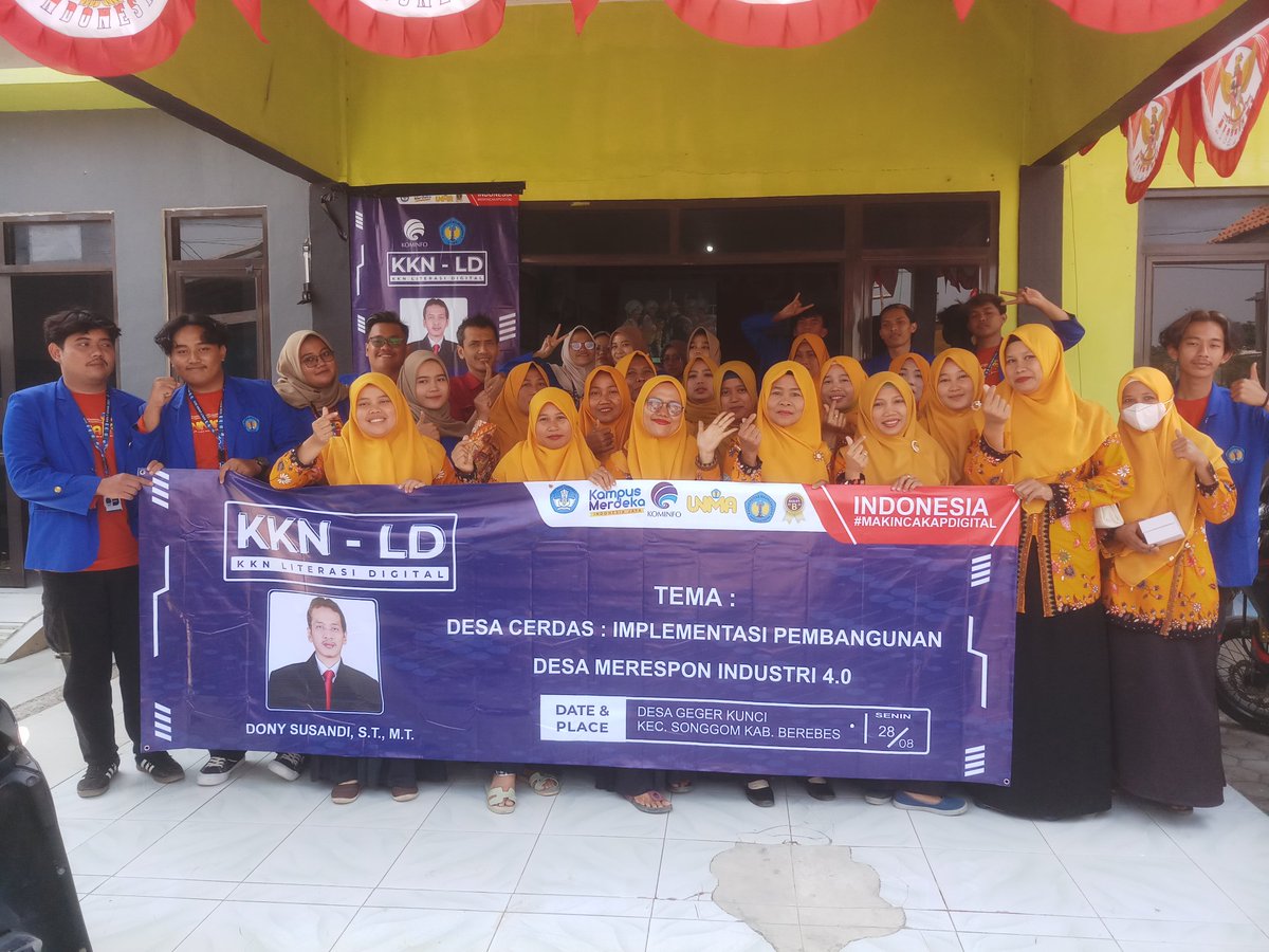 ChakraAboer's tweet photo. KKN-Literasi Digital Universitas Majalengka @kemkominfo https://t.co/Hyrx3C5xXh