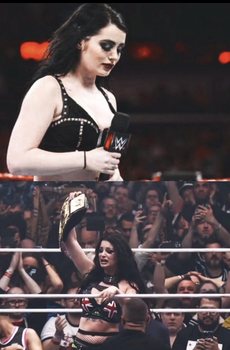 Saraya's tweet photo. You just never know… #AndNew https://t.co/GFjGfMg09W