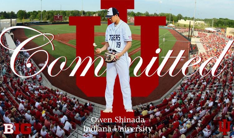 I’m extremely excited and appreciative to announce that I will further my academic and athletic career at Indiana University. I want to thank all of my coaches, teammates, and family from day 1 to now. They all have contributed to my development #gohoosier