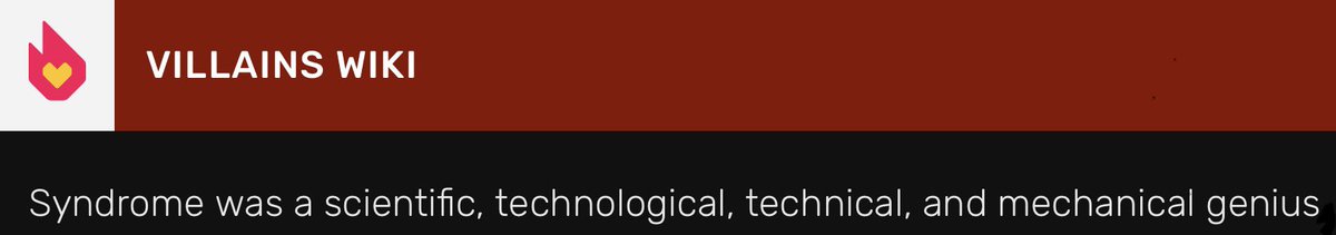 sree's tweet image. As he stood there on the GOP debate stage, I kept thinking about who my fellow Keralite-Indian-American, @VivekGRamaswamy, reminded me of. 

A deplorable business genius who spews dangerous nonsense…

Then it hit me: Syndrome, the villain in “The Incredibles.”  

5/